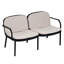 Causeuse d'extérieur Luna (excluant la table) Luna-230386839