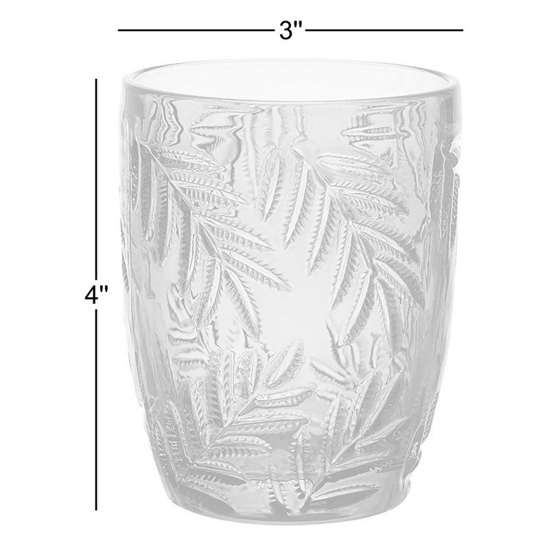 Fitz and Floyd Villa Palm Highball Glasses, 10