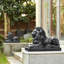 Statue de lion gardien MGO couché-311213129-311213128
