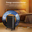 VonHaus 2500 Watt 8500 BTU Electric Radiator Space Heater with Adjustable Thermostat and with Digital Display
