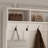 Pasko Hall Tree 63'' Wide with Bench and Shoe Storage