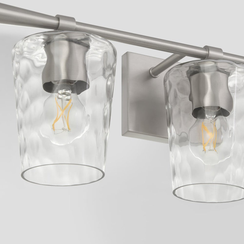 Bodan 3 - Light Vanity Light, Satin Nickel