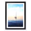Lone Sailboat in Abstract - Picture Frame Graphic Art Print-55761130-55761124