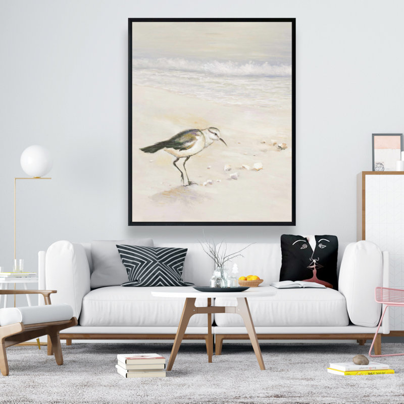 «Semipalmated Sandpiper On The Beach» sur toile