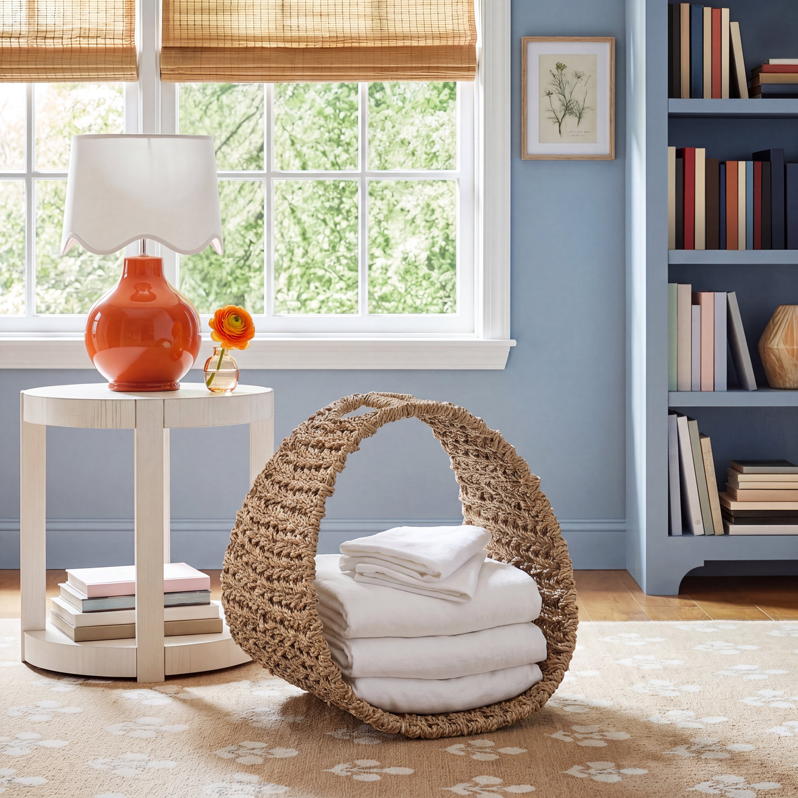 Geraldina Magazine Rack, Natural
