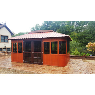 Aspen 17.5 Ft. W x 11.5 Ft. D Ultrawood Composite Patio Gazebo