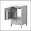 Meuble-lavabo de 20 po avec porte gauche-657085790