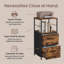 Agniv 40.2cm Wide File Cabinet