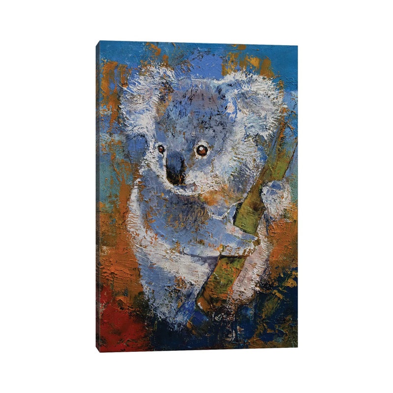 Koala by Michael Creese - Wrapped Canvas Gallery-Wrapped Canvas Giclée, 20.32 cm H x 30.48 cm W