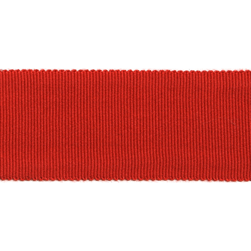 Tissu ruban gros-grain, Cramoisi