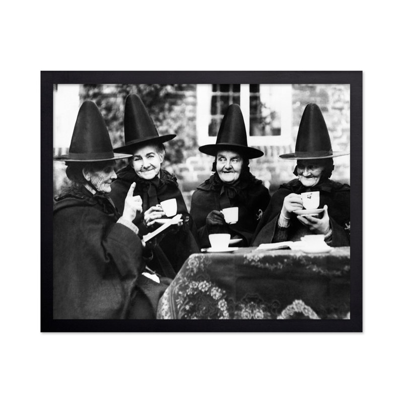Witches Tea Party, Unframed, Poster, 12"H x 16"W