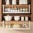 Expandable under Shelf Storage Rack Punch-free Hanging Slide-in under Shelf Cabinet Organizer-1430845797