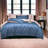 Egyptian-Quality Cotton Floral Duvet Cover-921570476