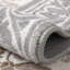 Tapis antidérapant 3 pi x 5 pi TPE, motif floral cachemire, taupe-74336815-70269832