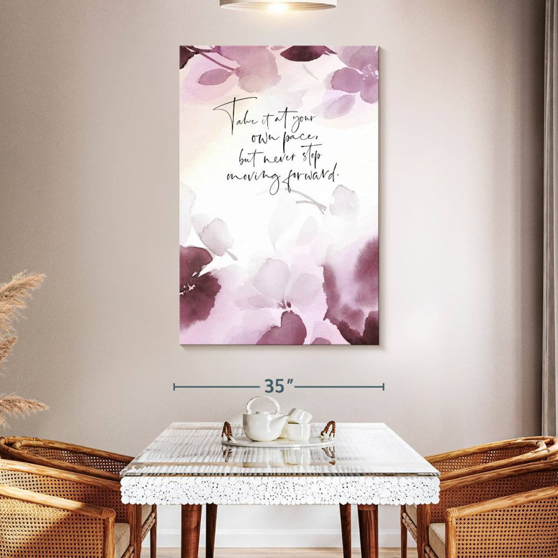 Tergel Your Own Pace, 51" H x 34" W