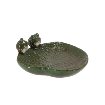 Grenouilles sur feuille
