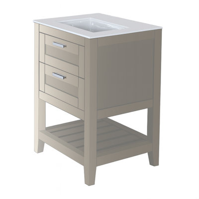 Stile 23.5'' W Single Bathroom Vanity Base