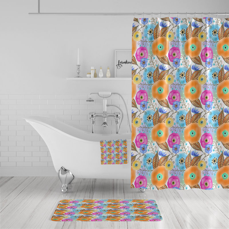 Floral Shower Curtain