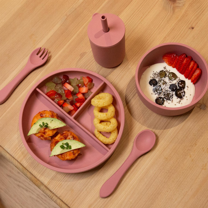 Baby Flatware, Red