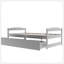 Lit plateforme simple avec deux tiroirs-115693396