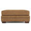 Grandview Square Leather Ottoman