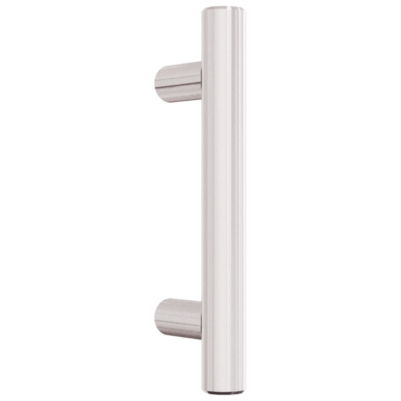 Metro Lane Cabinet Handles 20 Pcs Bronze 96 Mm Stainless Steel, 224 Mm, Silver