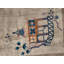 Hand Knotted Wool Area Rug