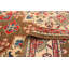 Tapis de zone en laine 3 pi 11 po x 5 pi 9 po à la main one-of-kind-noué la 2010 gazni brun Hypoluxo