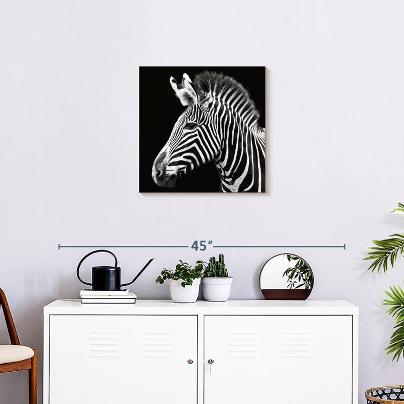 Brampt Zebra Stripes Pattern III, 20" H x 20" W