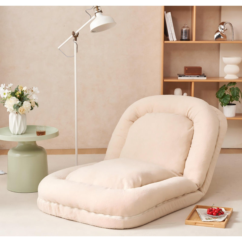 Canapé-lit à taille ajustable à usages multiples, Beige