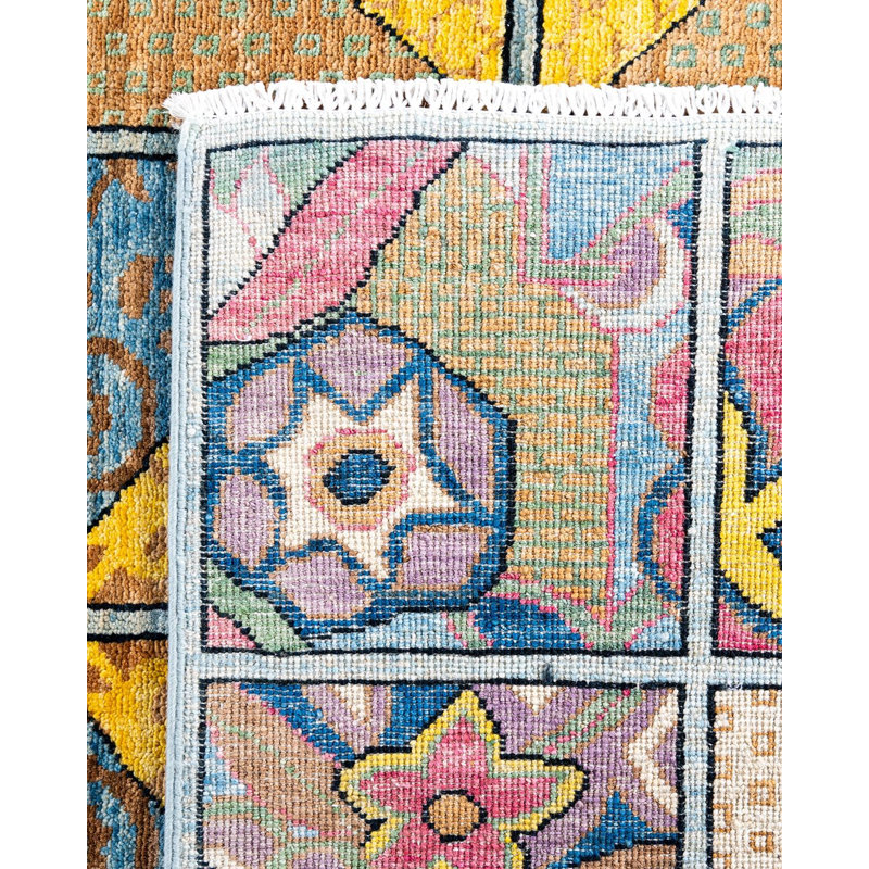 Overyed One-of-a-Kind Rectangle 6'4" X 8'7" Hand Knotted Area Rug