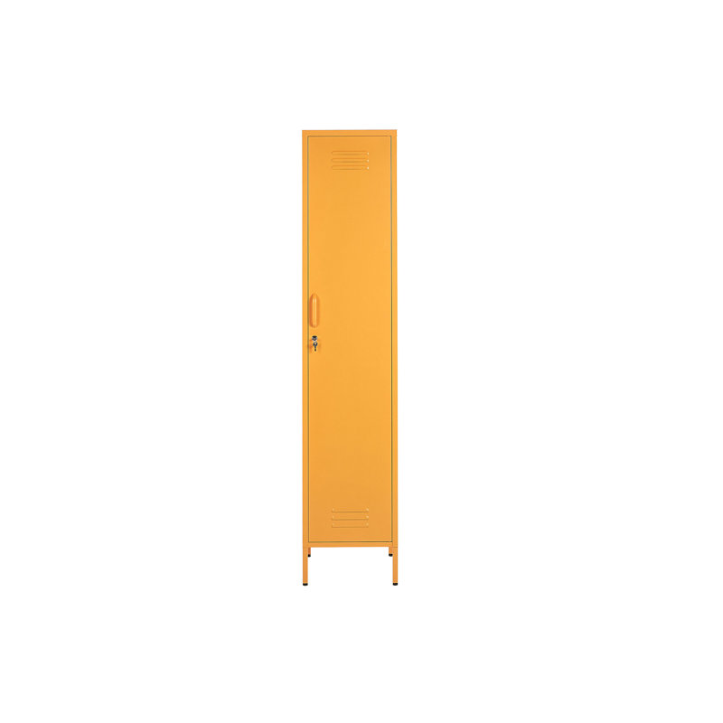 Bronko 1 -Door 5 -Shelf, Yellow