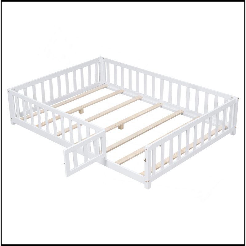 Lit de sol polyvalent Montessori pour S avec caractéristiques de sécurité et fabrication robuste