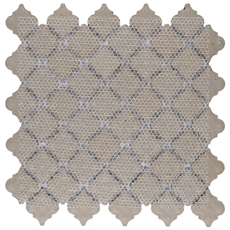 Hudson Tangier 2" x 2" Porcelain Grid Mosaic Wall & Floor Tile, Brownstone
