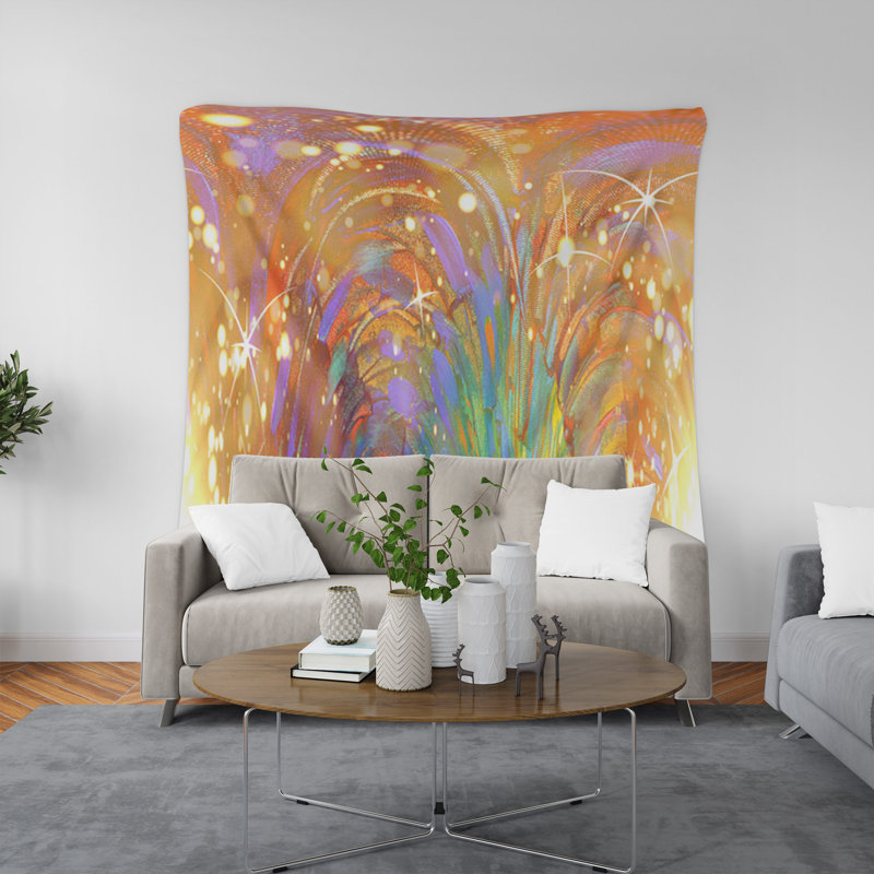 Tapisserie murale, H 88 po x l 104 po
