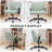 Modern Teddy Cross legged  Office Chair With Flip&Up Down Adjustable Armrests-1131246017