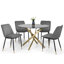 Hosmer 4 - Person Dining Set