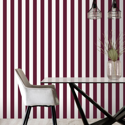 Onan Smart Stripes 3 Awning Stripe Wallpaper Roll 10m x 53cm