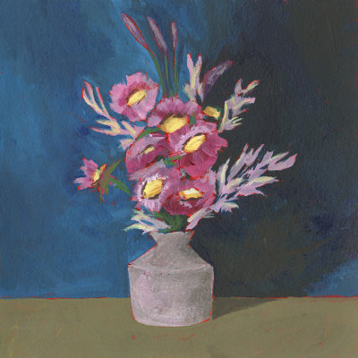 Cottage Bouquet II by Regina Moore - Wrapped Canvas Painting