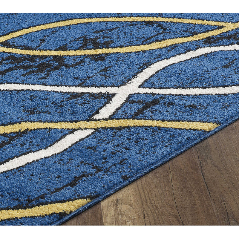 Tapis bleu Eyad, Rectangle 2 pi x 3 pi