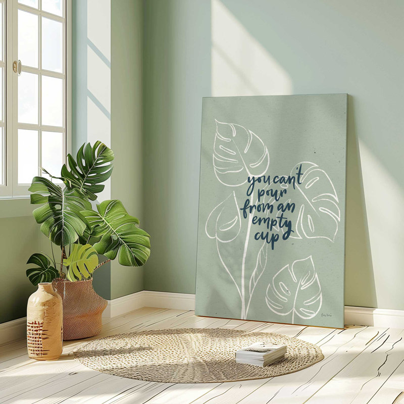 Toile tendue Confident Blooms III, H 18 po x l 12 po