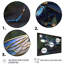 Décoration murale libellule cybernétique en bleu et or II - Libellule animaux-87341767-87341768