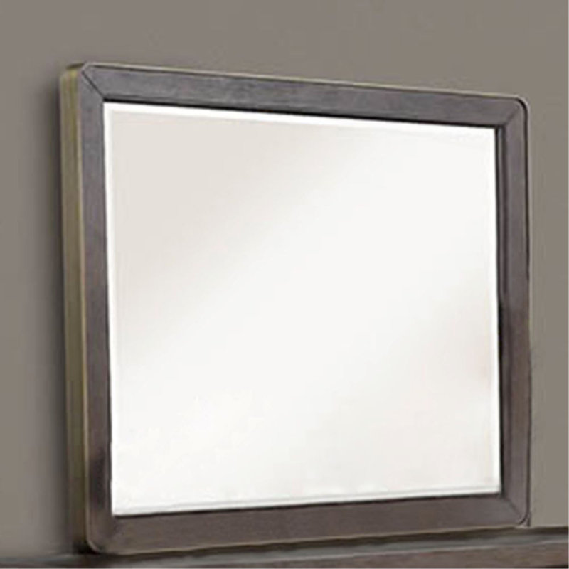 Miroir brun antique