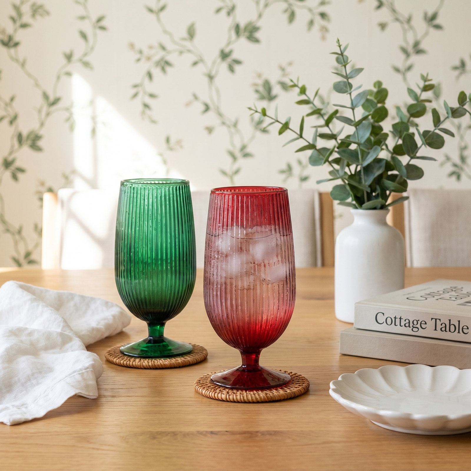 Rushan Ribbed Pilsner Glass