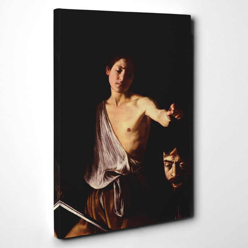 Caravaggio - Wrapped Canvas Painting, 100cm H x 70cm W