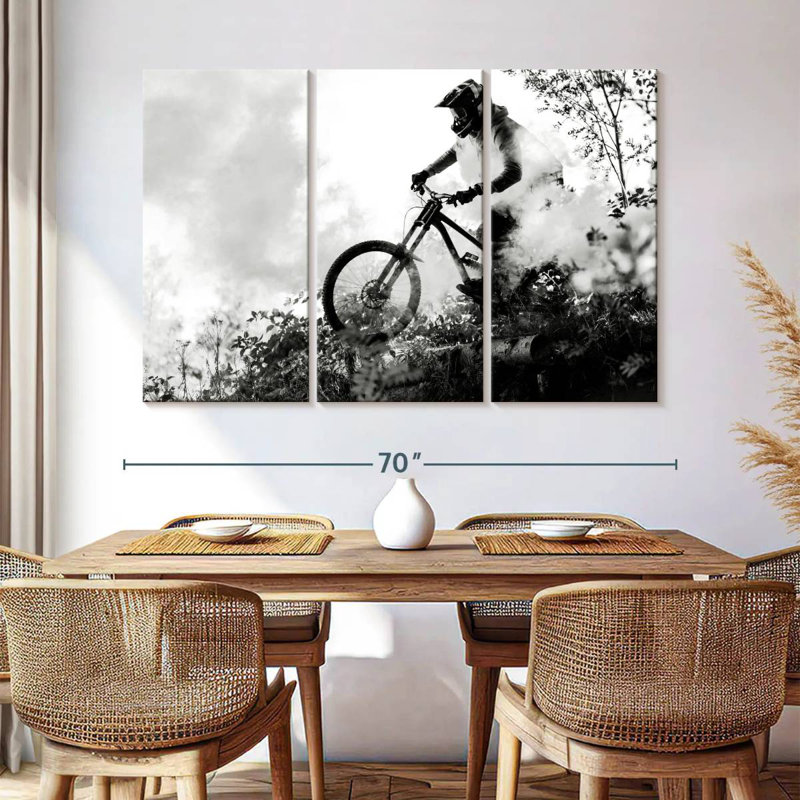 Sireci Misty Mountain Bike Drive, 42" H x 65" W