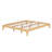 Wood Platform Bed Frame With Wood Slat Support-1922429818