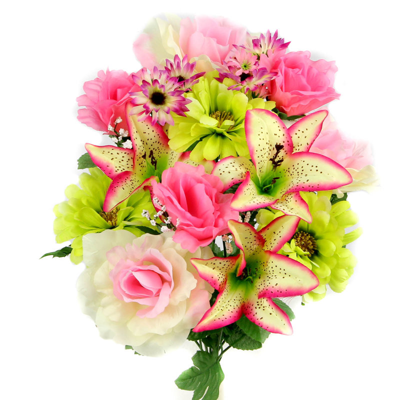 Arrangement, Pink / Celery