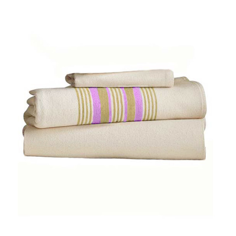 Couverture Fernando, Grand, Brun / beige