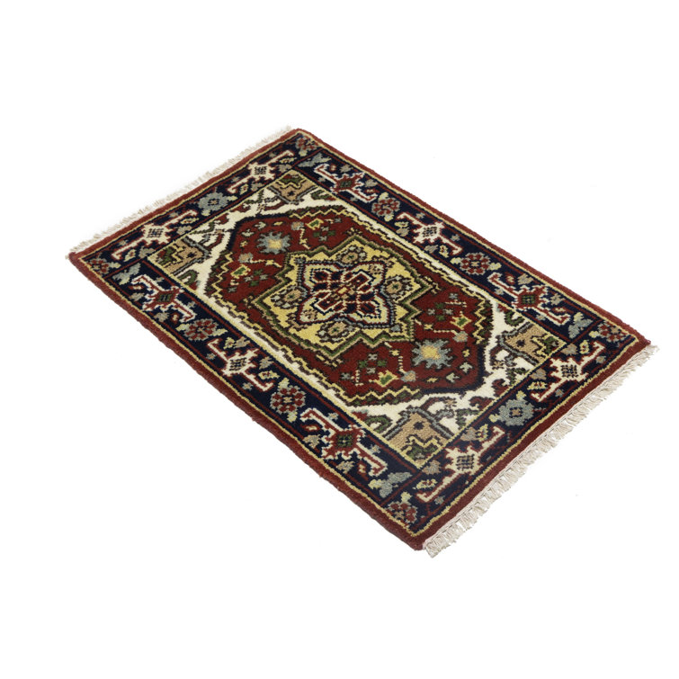 Charlton Home® Pondsdale Oriental Handmade Hand-Knotted Rectangle